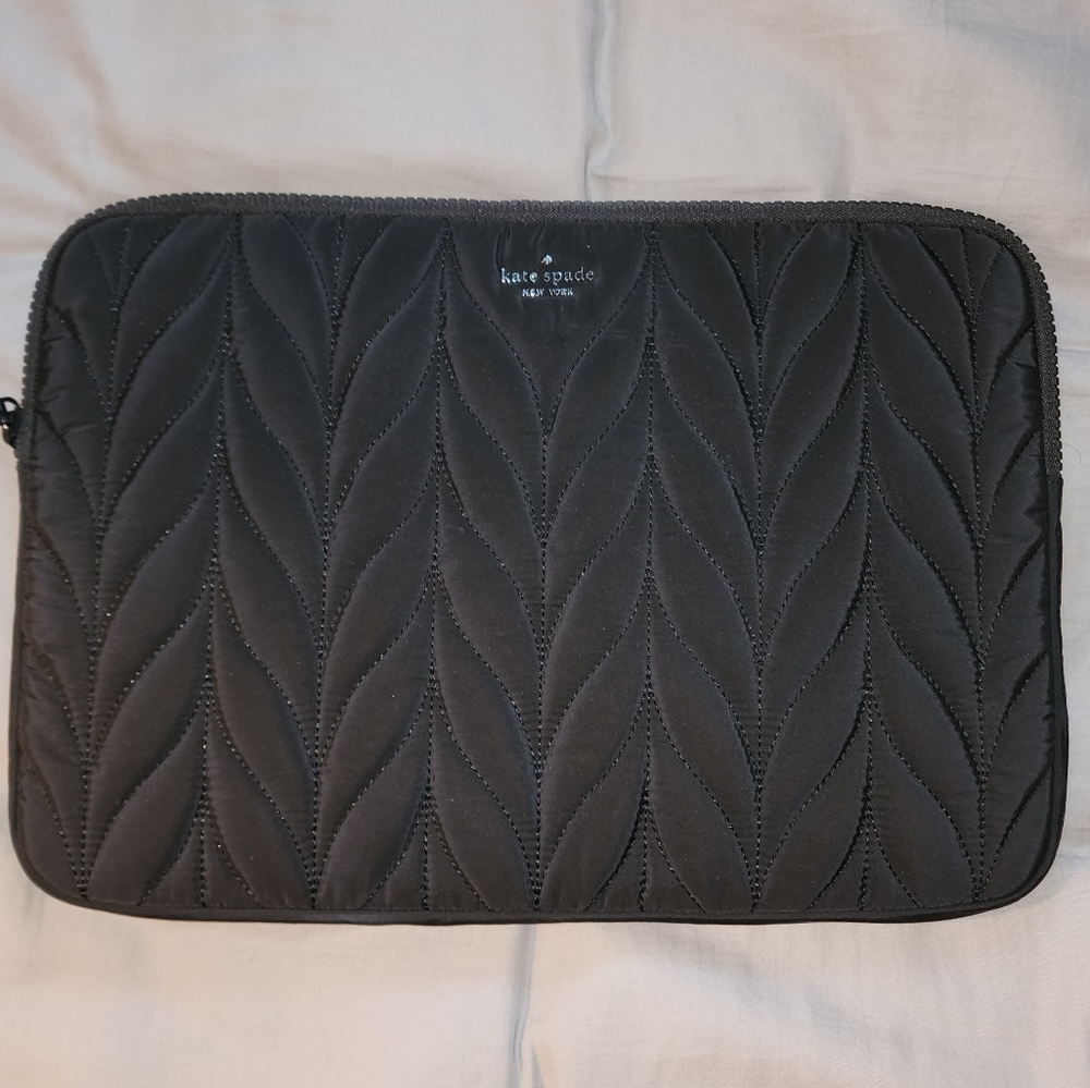 Kate Spade Black Laptop Sleeve